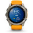 Смарт-часы Garmin Fenix 8 51mm AMOLED S Titanium w. Spark Orange/Graphite Silicone Band (010-02905-10/11) ГАРАНТИЯ 3 мес.