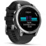Смарт-часы Garmin Fenix E 47mm AMOLED Stainless Steel with Black Silicone Band (010-03025-02/00) ГАРАНТИЯ 12 мес.