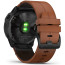 Смарт-часы Garmin Fenix 6X Pro Sapphire Black DLC with Chestnut Leather Band (010-02157-14) ГАРАНТИЯ 3 мес.