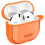 Чехол LAUT HUEX PROTECT for AirPods 4 Neon Orange (L_AP5_HPT_O)