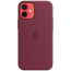Чехол-накладка Apple iPhone 12 Mini Silicone Case with MagSafe Plum (MHKQ3)