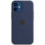Чехол-накладка Apple iPhone 12 Mini Silicone Case with MagSafe Deep Navy (MHKU3)