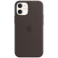 Чехол-накладка Apple iPhone 12 Mini Silicone Case with MagSafe Black (MHKX3)