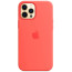 Чехол-накладка Apple iPhone 12 Pro Max Silicone Case with MagSafe Pink Citrus (MHL93)
