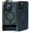 Чехол-накладка Monblan for iPhone 15 Magnetic Matte Series (Black)