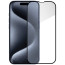 Защитное стекло Monblan for iPhone 15 Pro Max 2.5D Anti Static 0.26mm (Black)