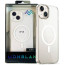 Чехол Monblan для iPhone 13 Mini [MMC13M] Magnetic Crystal Series (Transparent)