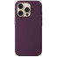 Чехол-накладка Monblan Magnetic Silicone MagSafe for iPhone 16 Pro Plum