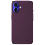 Чехол-накладка Monblan Magnetic Silicone MagSafe for iPhone 16 Plus Plum