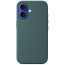 Чехол Monblan Magnetic Silicone MagSafe for iPhone 16 Plus Lake Green