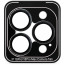Защитное стекло Monblan для камеры iPhone 18 Pro/18 Pro Max Metal Ring Series (Black)