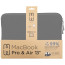 Чехол MW Basics 2Life Sleeve Case Grey/White for MacBook Air 13'' M1-M4 (MW-410140)