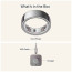 Смарт-кольцо Oura Ring 4 Brushed Silver Size 8 (JZ90-54220-08)