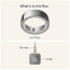 Смарт-кольцо Oura Ring 4 Silver Size 9 (JZ90-54217-09)
