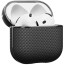 Чехол Pitaka Aramid Fiber Magnetic Case Plain Black/Grey for Airpods 4/5 (APM2404)