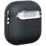 Чехол Pitaka Aramid Fiber Magnetic Case Plain Black/Grey for Airpods 4/5 (APM2404)