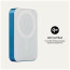 Внешний аккумулятор Pitaka Aramid Fiber Magnetic Power Bank Qi2 10000mAh Moonrise (PBQ2503)
