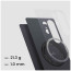 Чехол-накладка Pitaka Ultra-Slim Case Classic Twill 600D Black/Grey for Samsung Galaxy S25 Plus (KS2501S)