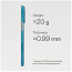 Чехол Pitaka Ultra-Slim Case Lucid Blue for iPhone 17 Pro (KI1706AG)
