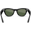 Смарт-очки Ray-Ban Meta Skyler Standard - Shiny Black / G-15 Green (RW4010 601/71 52-20)