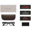 Смарт-очки Ray-Ban Meta Blayzer Optics Gen2 Transparent Black Frame with Demo Lens (RW7001 8526 50-19)