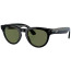 Смарт-очки Ray-Ban Meta Headliner Gen 2 Low Bridge Fit Standard Shiny Black Frame/G-15 GreenLenses (RW4013F 601/71 51-23)