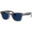Смарт-очки Ray-Ban Meta Wayfarer Gen 2 Large Shiny Transparent Grey Frame/Clear to Sapphire Transitions Lenses (RW4012 6840MF 53-22)