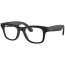 Смарт-очки Ray-Ban Meta Wayfarer Gen 2 Large Matte Black Frame/Clear Lenses (RW4012 601SSB 53-22)