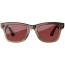 Смарт-очки Ray-Ban Meta Wayfarer Large Clear/Watermelon Red Transitions (RW4008 6705P5 53-22)