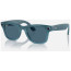 Смарт-очки Ray-Ban Meta Wayfarer Matte Jeans Frame Dusty Blue Lenses (RW4006 67552V 50-22)