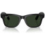 Смарт-очки Ray-Ban Meta Wayfarer Shiny Matte Black/Clear to Graphite Green Transitions (RW4006 601S1M 50-22)