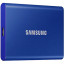 SSD-накопитель Samsung Portable SSD T7 1TB USB 3.2 Type-C (MU-PC1T0H/WW) Indigo Blue UA