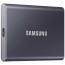 SSD-накопитель Samsung T7 4TB Titan Gray (MMU-PC4T0T/AM)