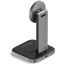 Беспроводное зарядное устройство Satechi 2-in-1 Foldable Qi2 Wireless Charging Stand Space Gray (ST-Q21FM)