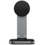 Беспроводное зарядное устройство Satechi 2-in-1 Foldable Qi2 Wireless Charging Stand Space Gray (ST-Q21FM)