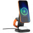 Беспроводное зарядное устройство Satechi 3-in-1 Foldable Qi2 25W Wireless Charging Stand Space Gray (ST-Q25F31C-EA)