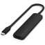 Хаб Satechi 4-in-1 USB-C Slim Multiport Adapter 4K Black (ST-P4SK)