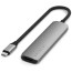 Хаб Satechi 4-in-1 USB-C Slim Multiport 4K Space Grey (ST-P4SM)