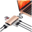 Переходник Satechi Type-C Multi-Port Adapter 4K with Ethernet V2 Gold (ST-TCMA2G)
