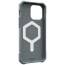 Чехол-накладка UAG for iPhone 15 Pro Max Essential Armor Magsafe Silver (114296113333)