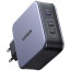 Сетевое зарядное устройство Ugreen Wall Charger 2xUSB-C+USB CD289 GaN 140W з USB-C Cable Gray (90549)