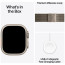 Apple Watch Ultra 3 Natural Titanium Case with Natural Titanium Milanese Loop Large (MF0E4)