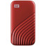 SSD накопитель WD My Passport Red 1TB (WDBAGF0010BRD-WESN) ГАРАНТИЯ 12 мес.