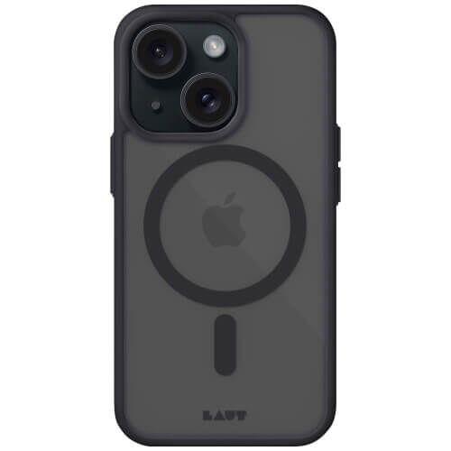 Чехол-накладка LAUT HUEX PROTECT for iPhone 15 with MagSafe Black (L_IP23A_HPT_BK)