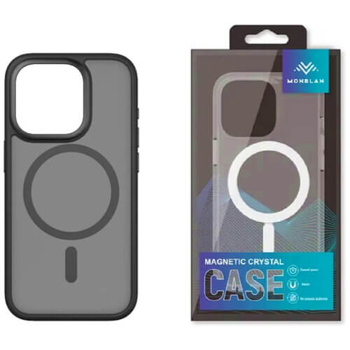 Чехол-накладка Monblan for iPhone 14 with MagSafe Transparent