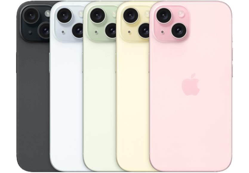 Айфон 15 кольори