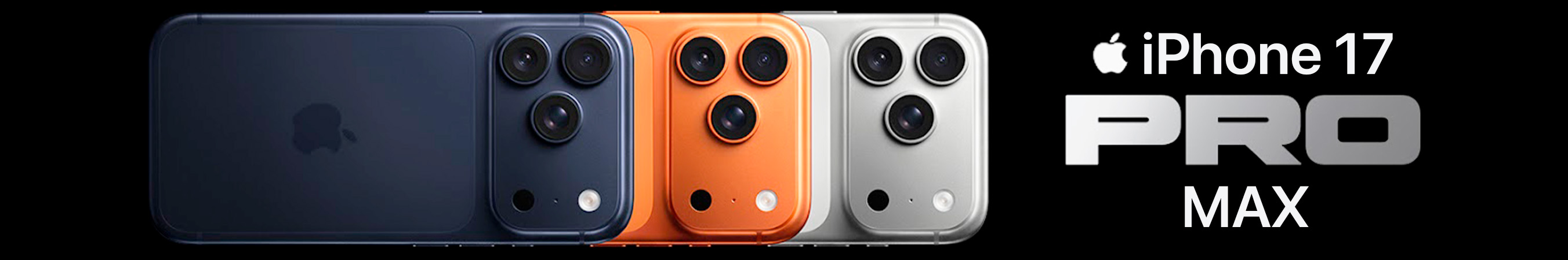 Линейка iPhone 17 Pro Max