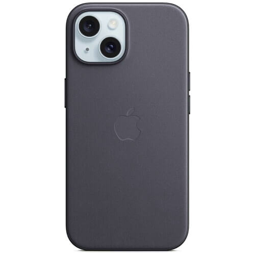 Чохол-накладка Apple iPhone 15 FineWoven Case with MagSafe Black (MT393)
