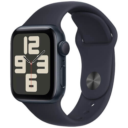 Apple Watch SE 2 2024 GPS 44mm Midnight Aluminium Case with