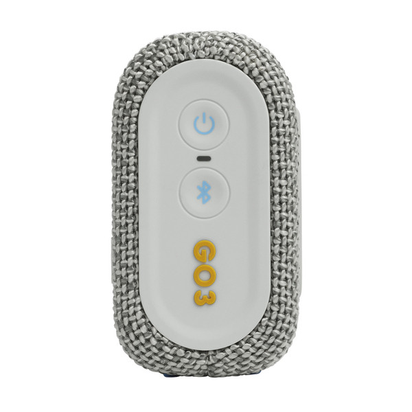 Портативна акустика JBL GO 3 Eco White (JBLGO3ECOWHT)